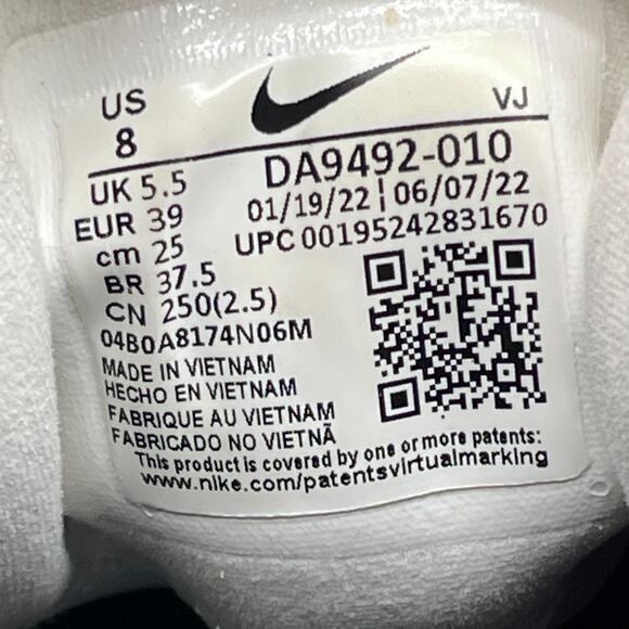 Nike Air Zoom SuperRep 3 Shoes Womens Size 8 Black Training Lifting Running Gym - Picture 8 of 8